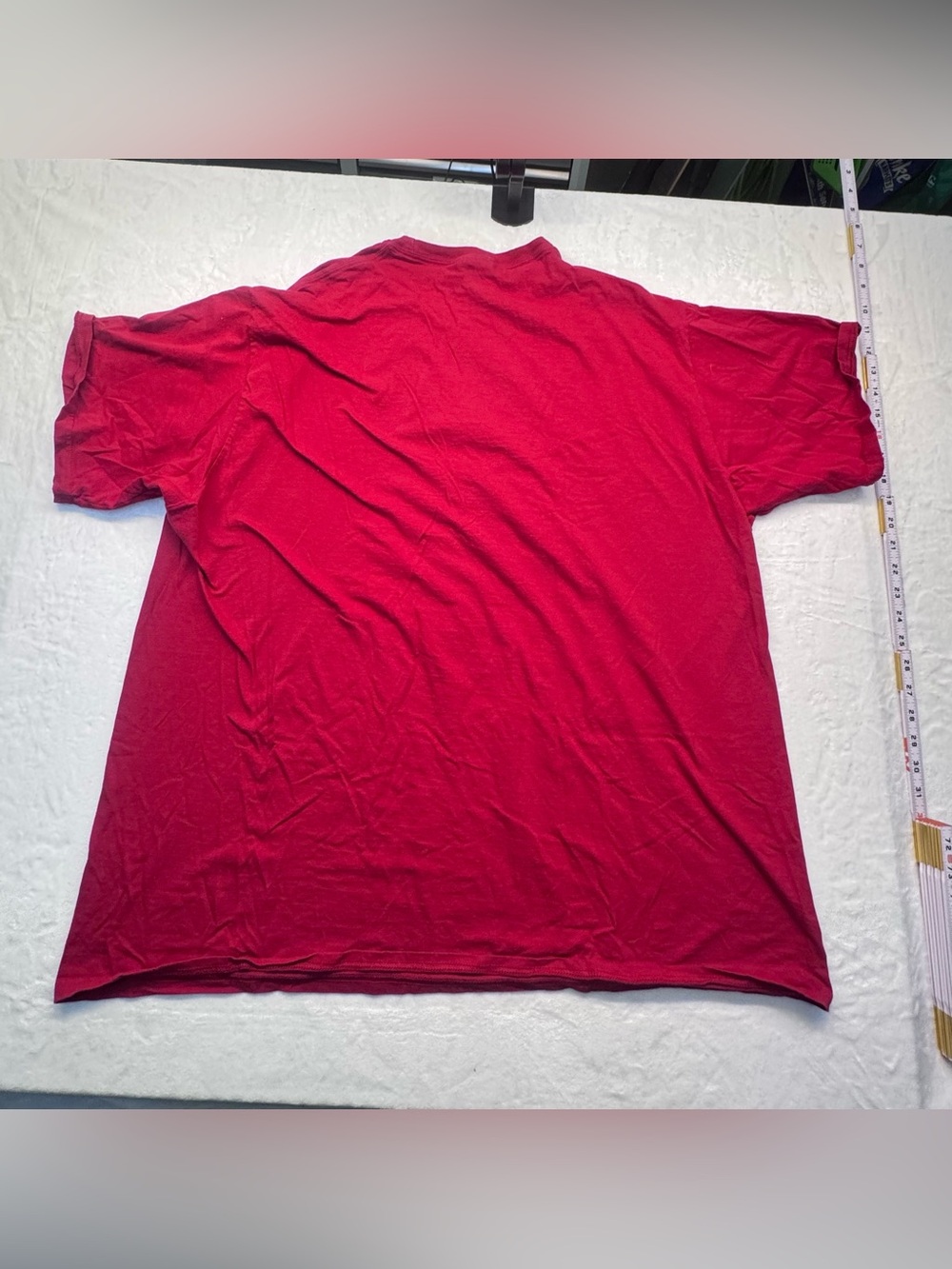 Port & Company Namast’ay at Home With My Cat Graphic Tee 3XL Red - Picture 9 of 9